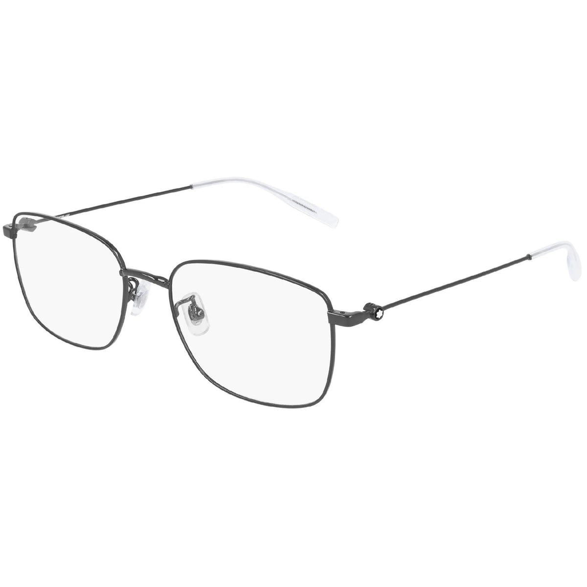 Montblanc Men's Sunglasses Fall Winter Ruthenium Transparent Demo Lens Demo Lens Dark MB0086OK 001