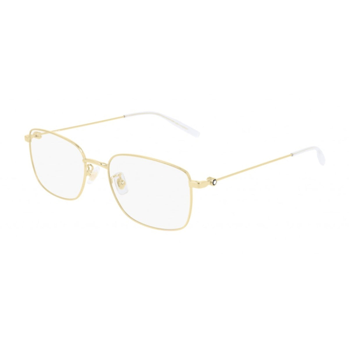 Montblanc Men's Sunglasses Fall Winter Gold Transparent Demo Lens Demo Lens Light MB0086OK 002