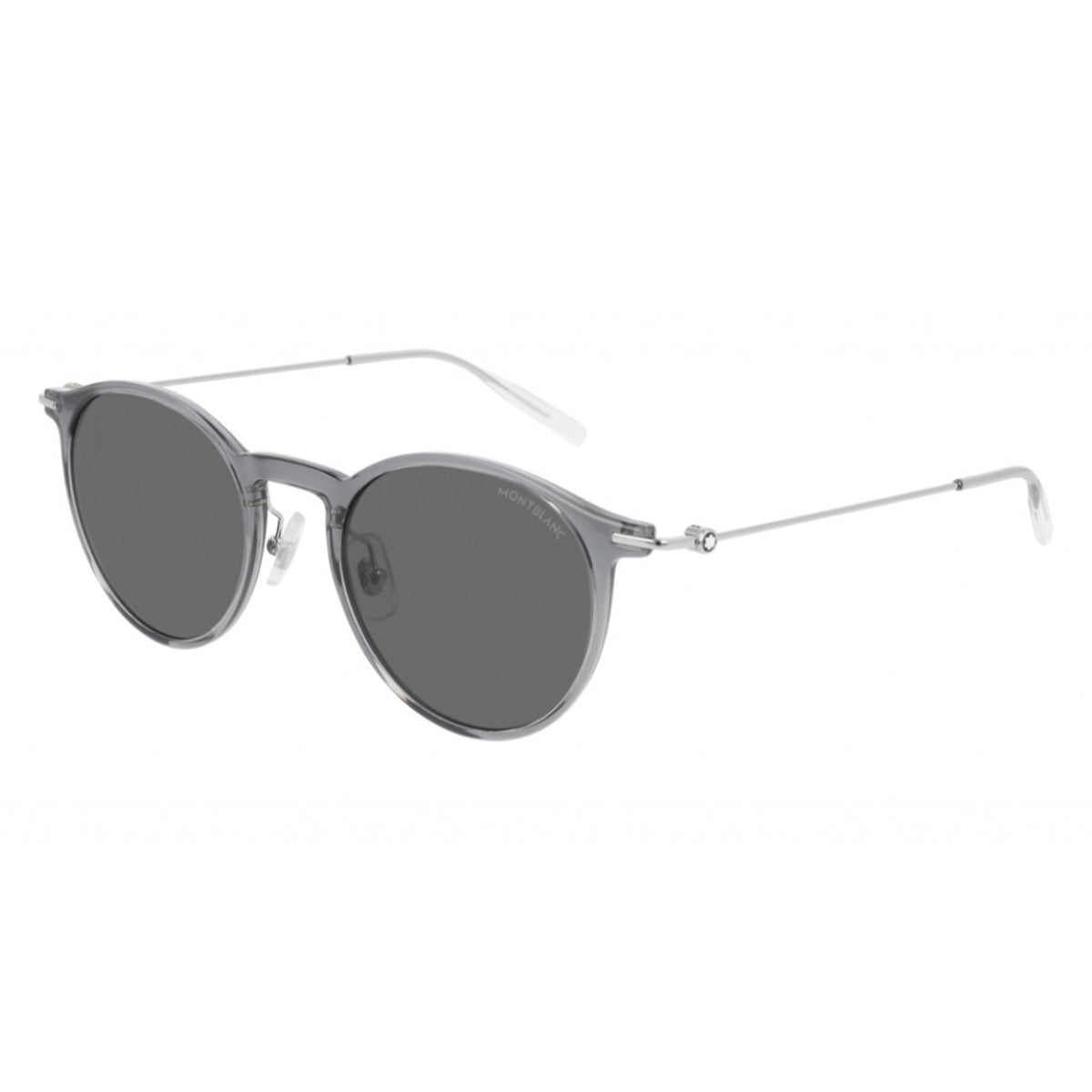 Montblanc Men's Sunglasses Spring Summer Blue Blue CR 39 CR 39 Transparent MB0097S 004