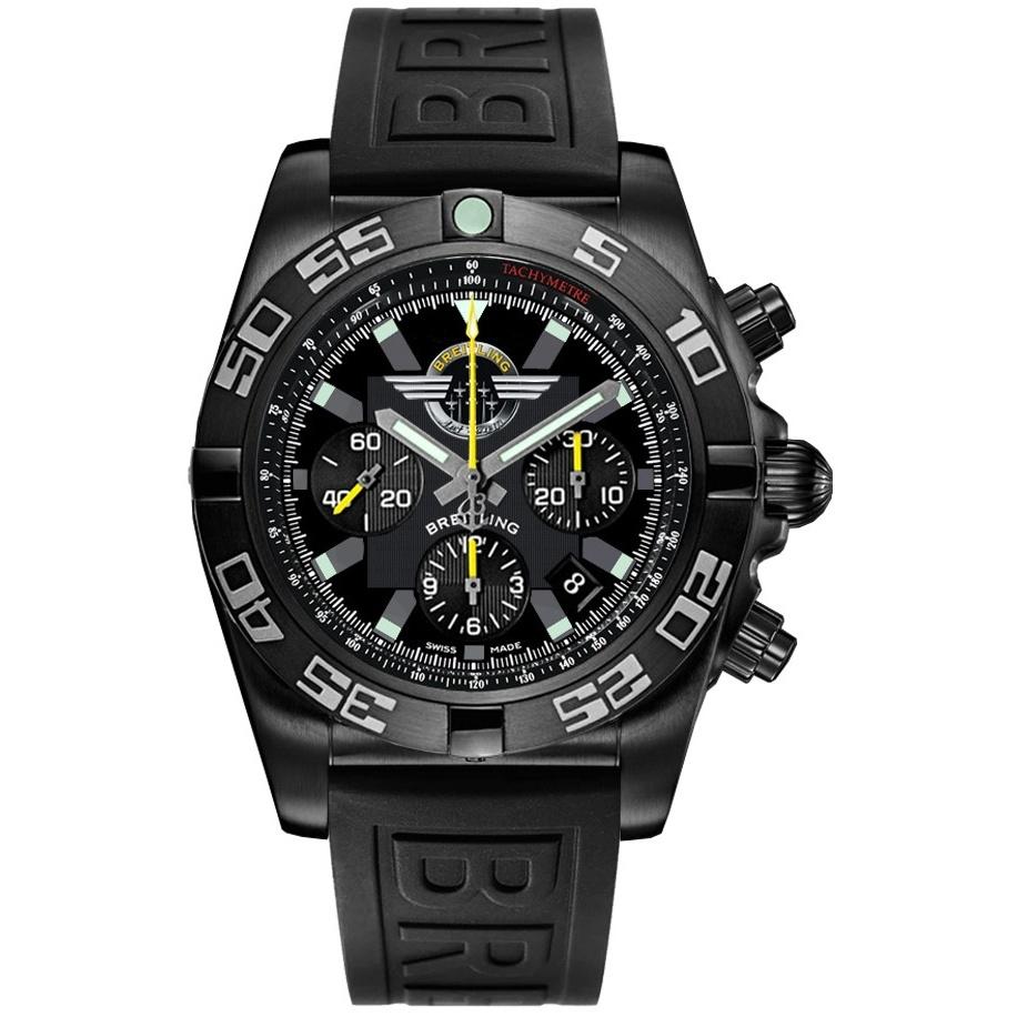 Breitling Men's MB01109L-BD48-152S Chronomat 44 Chronograph Black Rubber Diver Pro III Watch