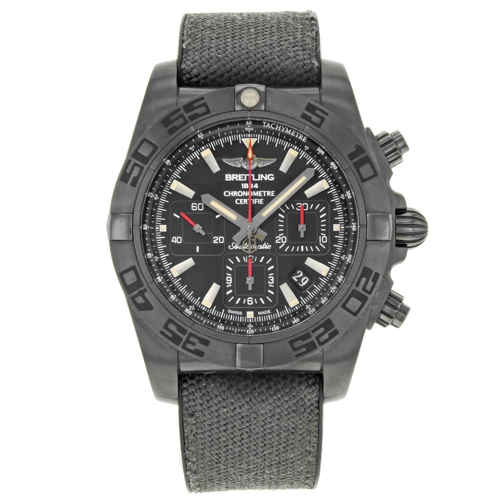Breitling Men's MB0111C3-BE35-253S Chronomat 44 Chronograph Grey