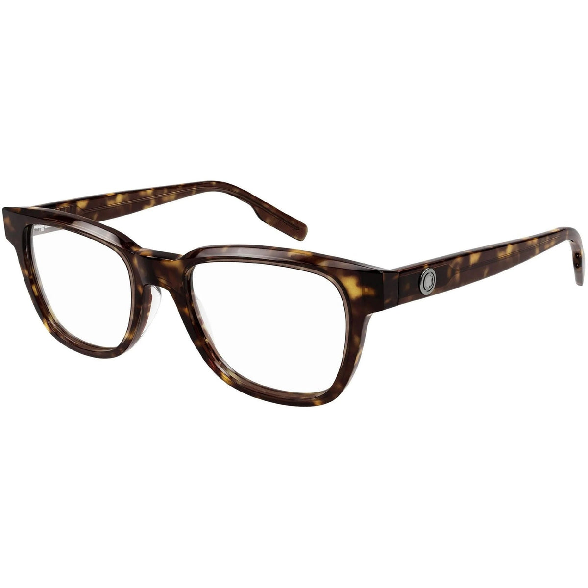 Montblanc Men's Sunglasses Fall Winter Havana Transparent Demo Lens Demo Lens Dark MB0178O 002
