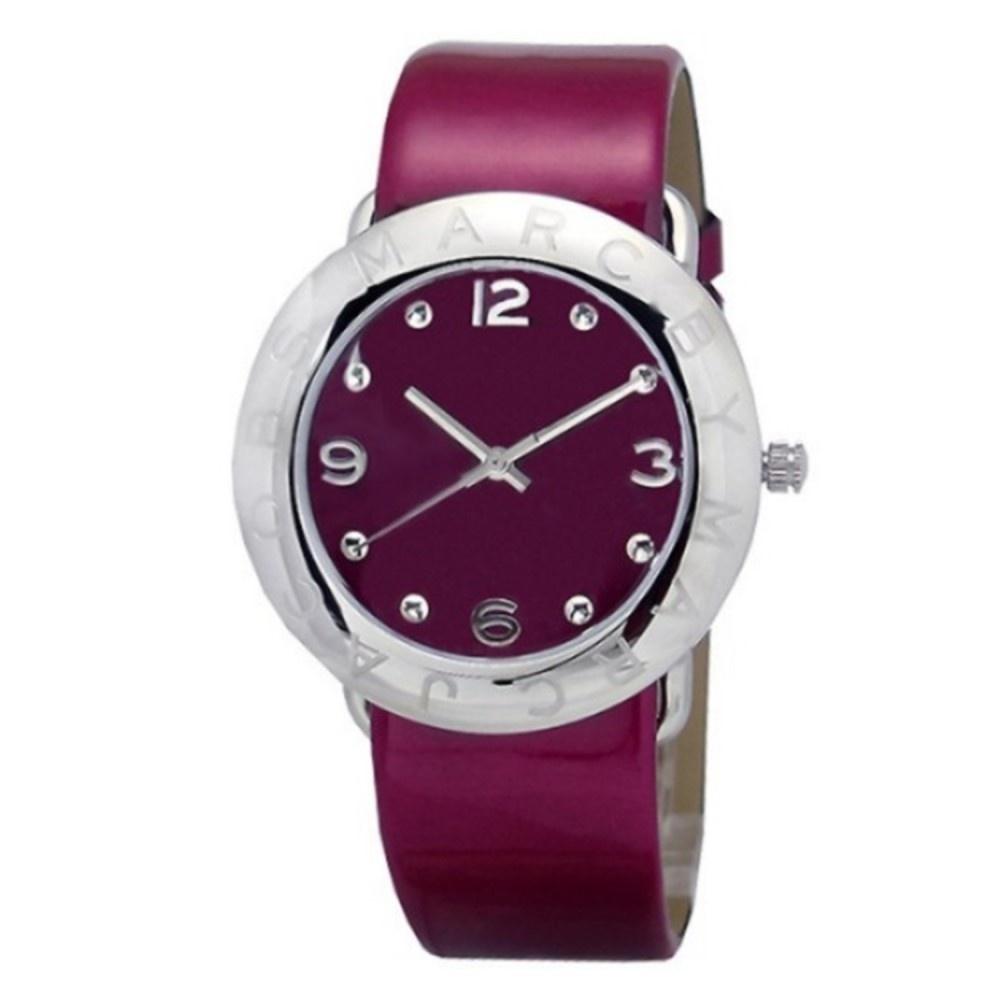Marc Jacobs Women's MBM1138 Amy Red Leather Watch