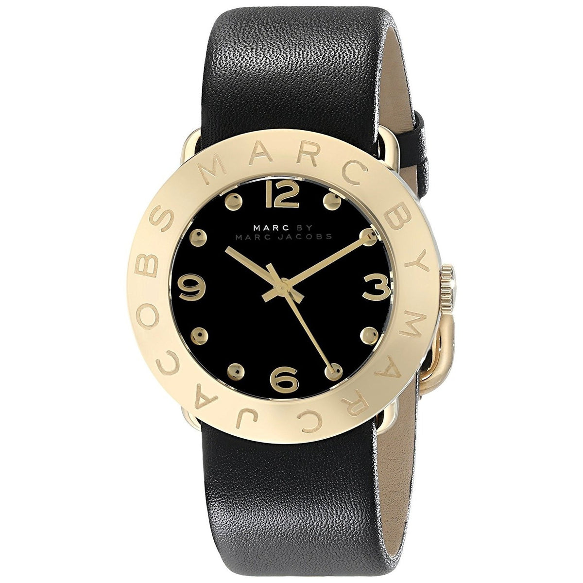 Marc Jacobs Women's MBM1154 Classic Black Leather Watch