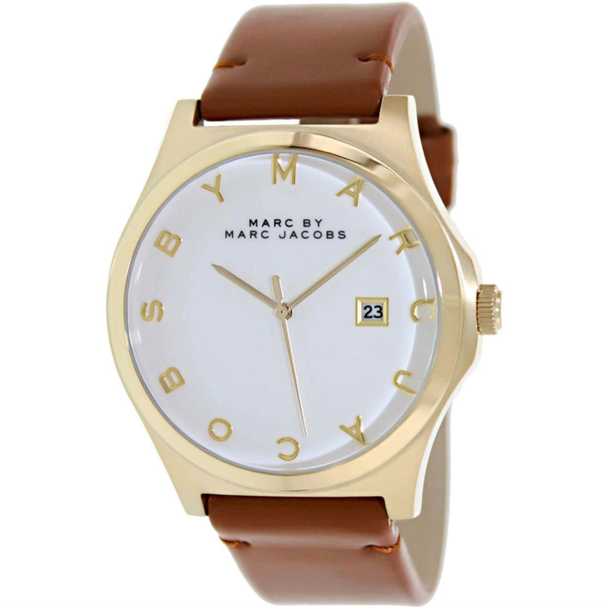 Marc Jacobs Women's MBM1261 Dave Brown Leather Watch