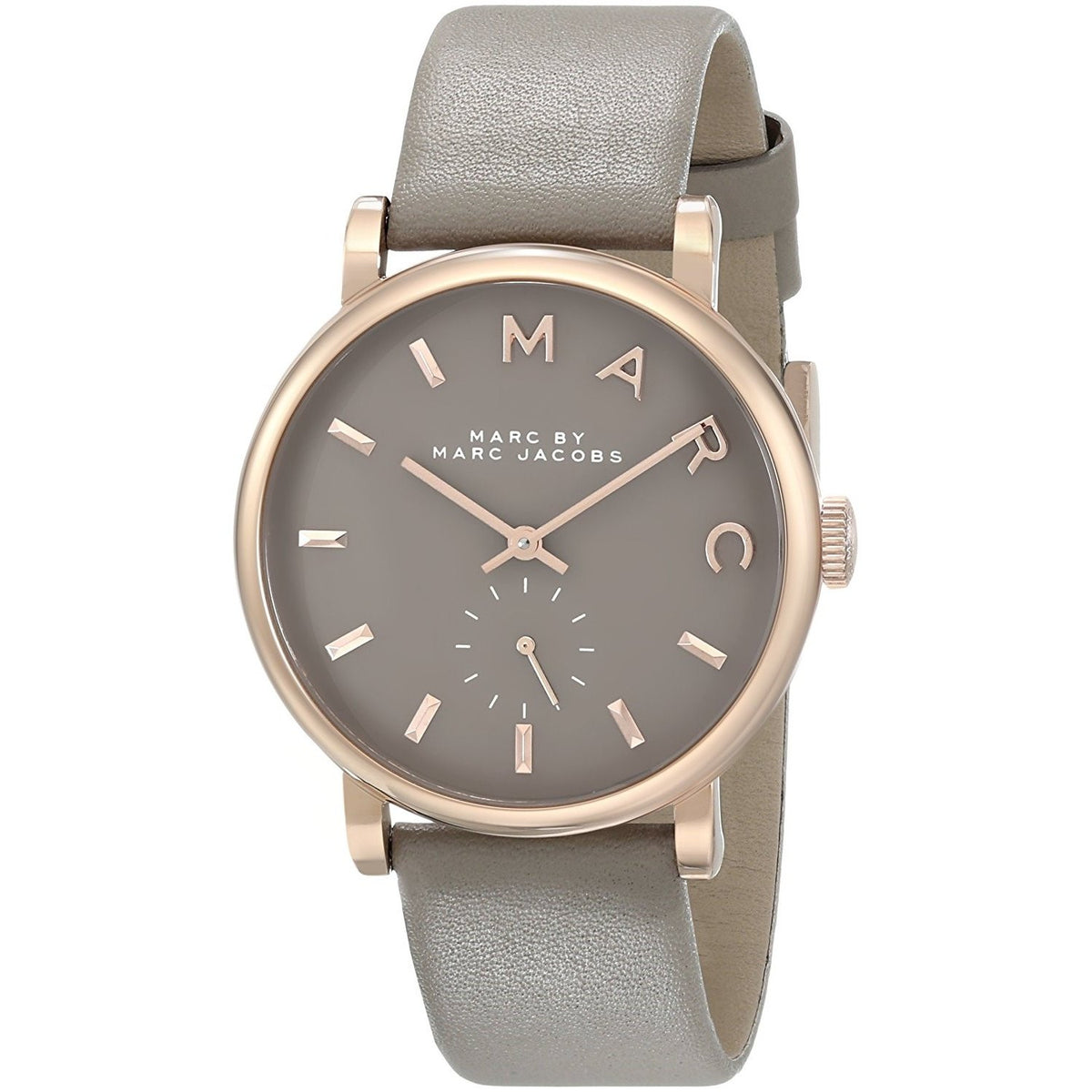 Marc Jacobs Women's MBM1266 Baker Grey Leather Watch