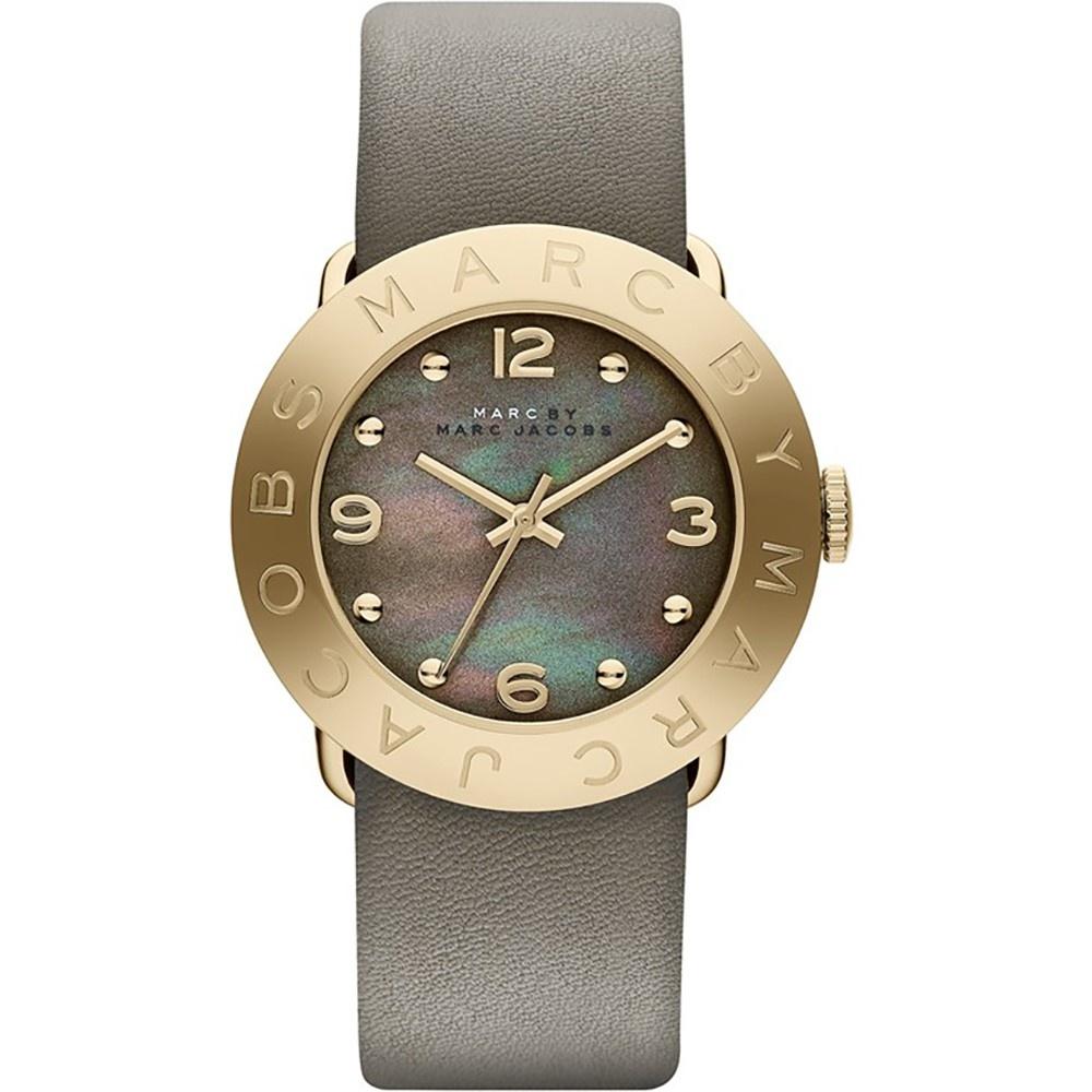 Marc Jacobs Women's MBM1287 Amy Grey Leather Watch