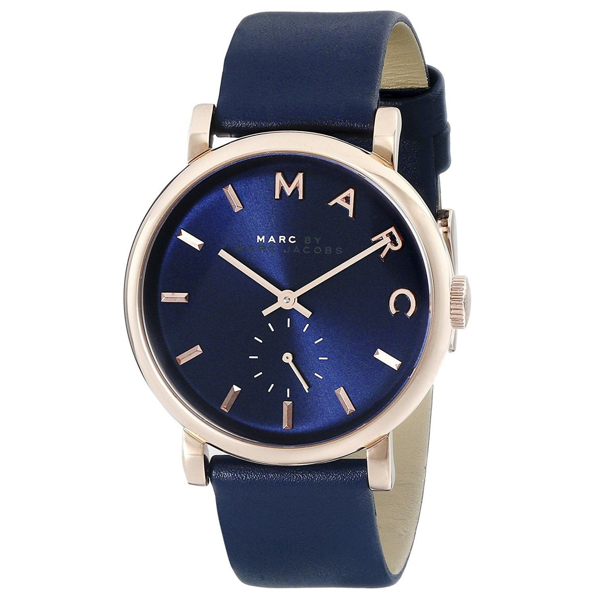 Marc Jacobs Women's MBM1329 Baker Blue Leather Watch
