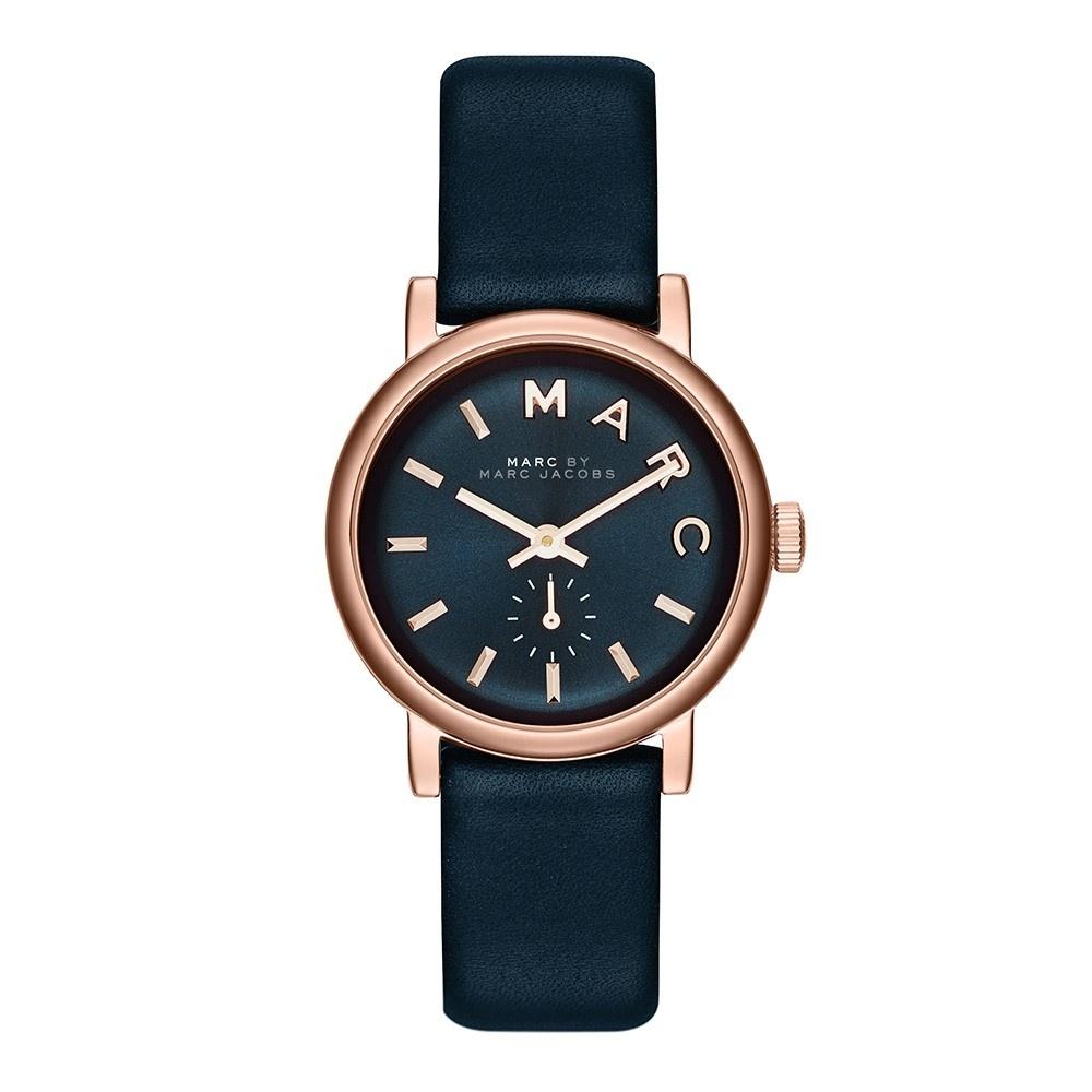 Marc Jacobs Women's MBM1331 Baker Navy Leather Watch