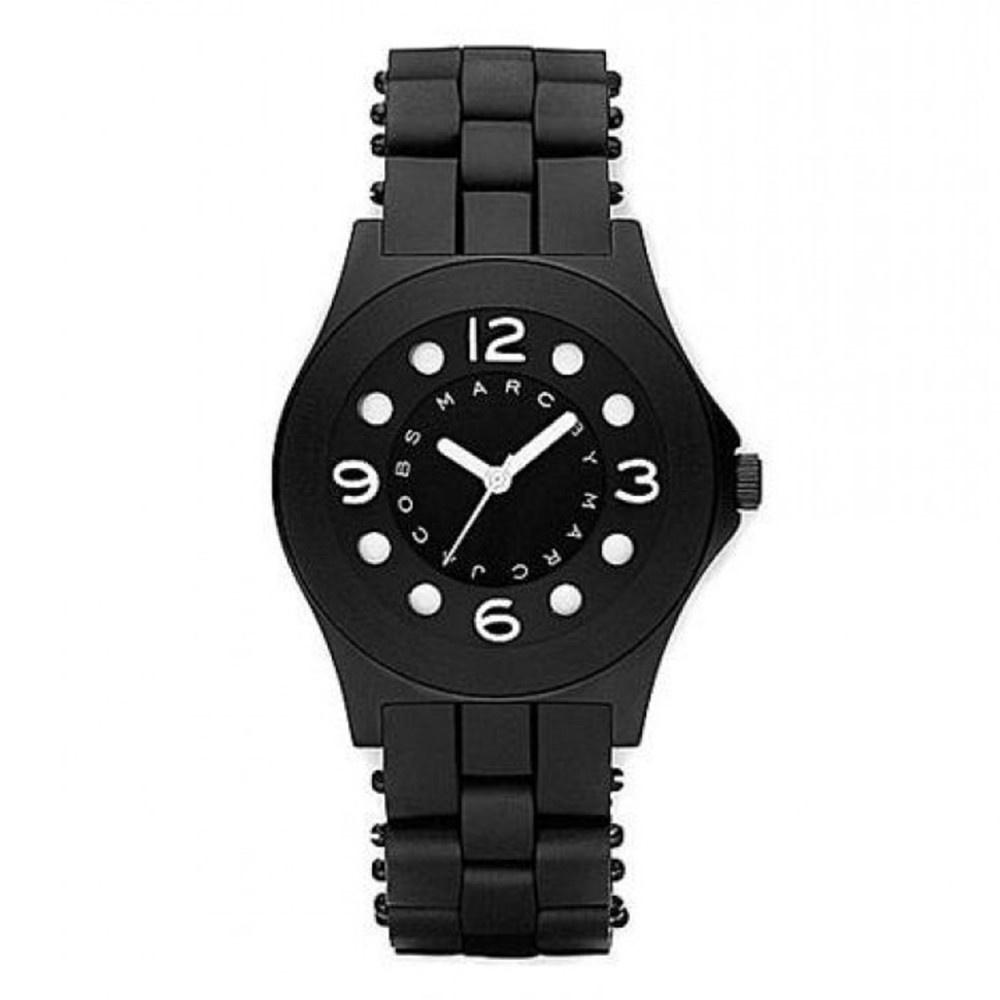 Marc Jacobs Women's MBM2528 Pelly Black Stainless steel and Silicone Watch