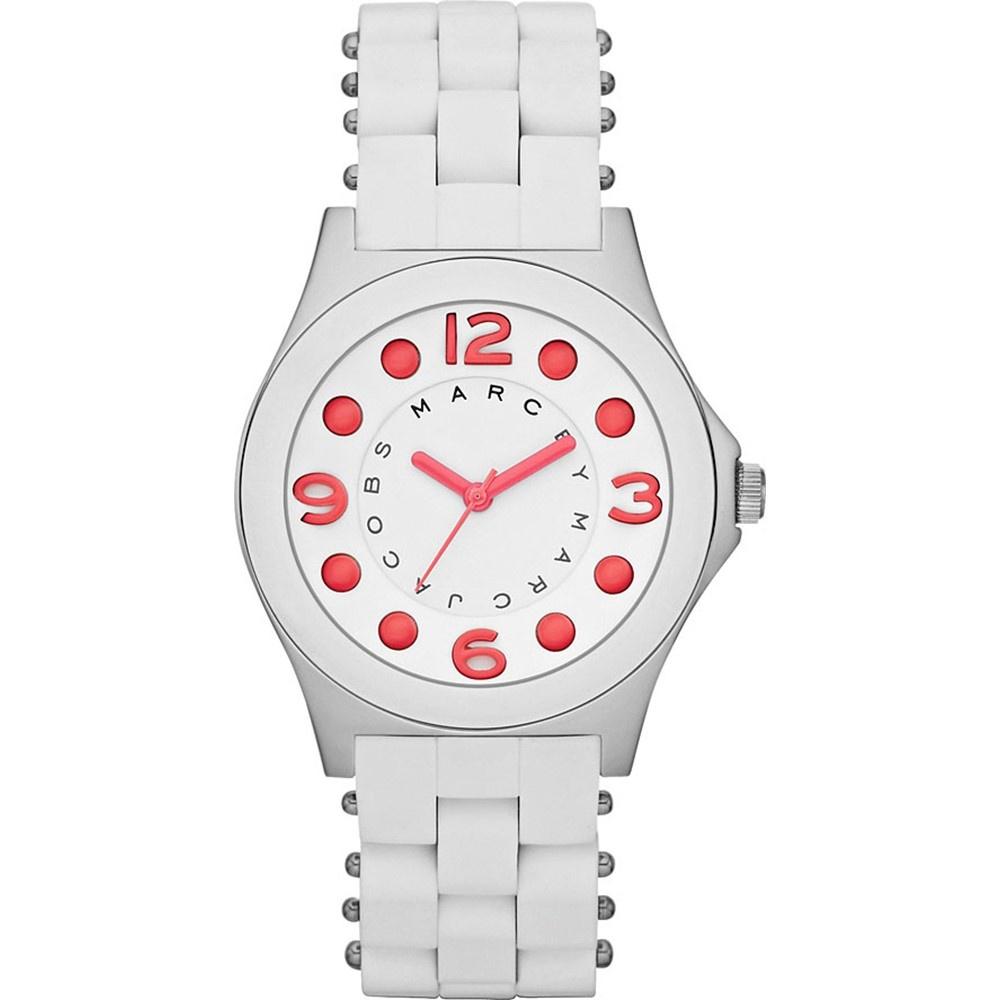 Marc Jacobs Women's MBM2588 Pelly White Stainless steel and Silicone Watch