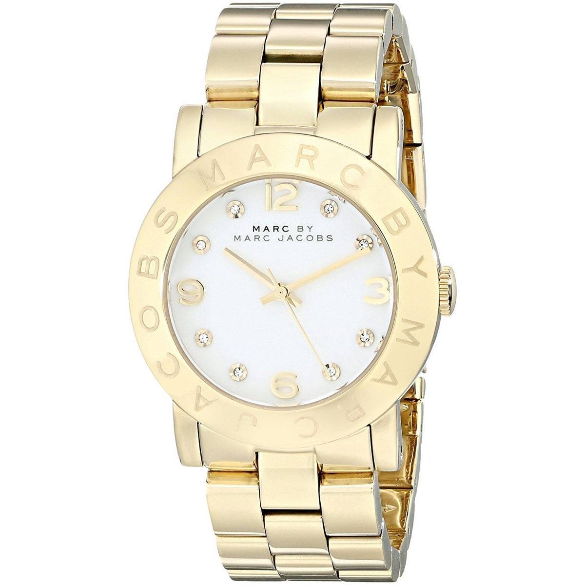 Marc Jacobs Women's MBM3056 Amy Gold-Tone Stainless Steel Watch