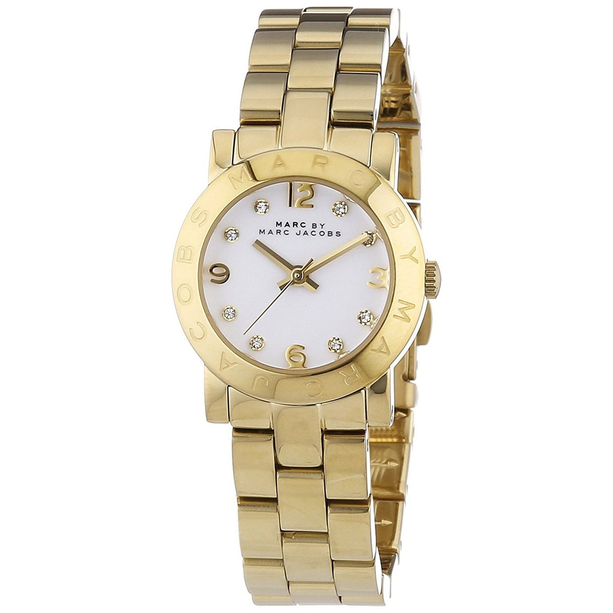 Marc Jacobs Women's MBM3057 Amy Gold-Tone Stainless Steel Watch