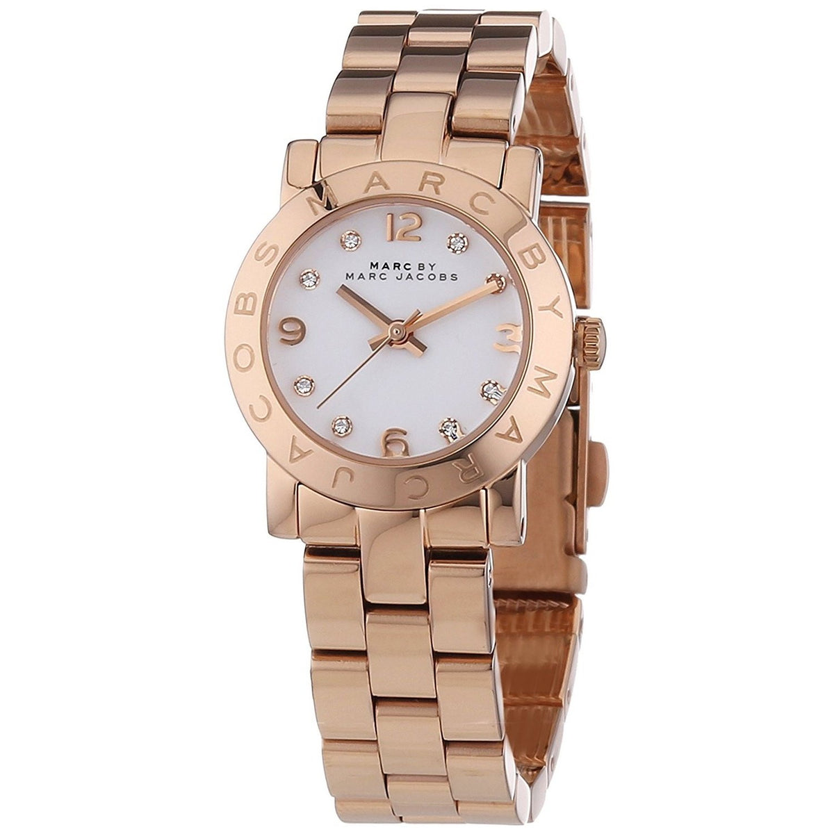 Marc Jacobs Women's MBM3078 Mini Amy Rose-Tone Stainless Steel Watch