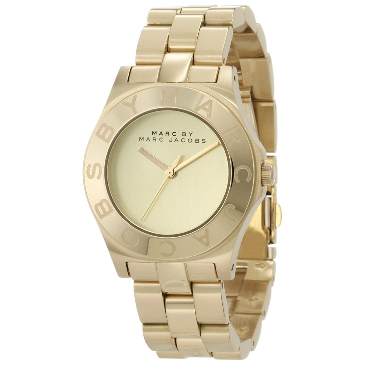 Marc Jacobs Women's MBM3126 Blade Gold-Tone Stainless Steel Watch