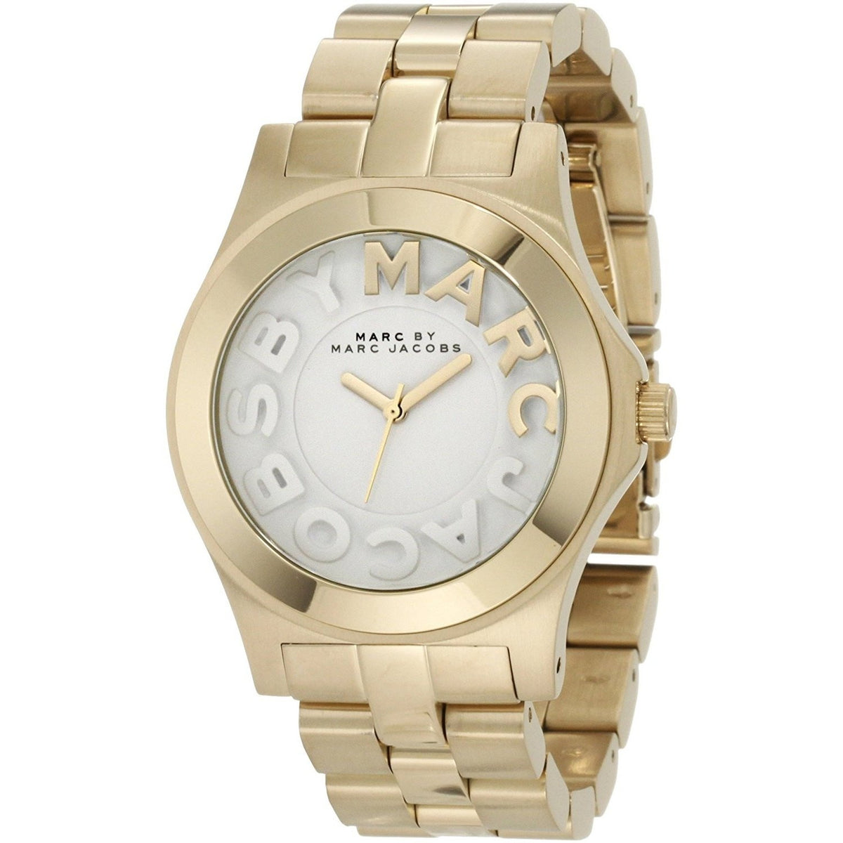 Marc Jacobs Women's MBM3134 Rivera Gold-Tone Stainless Steel Watch