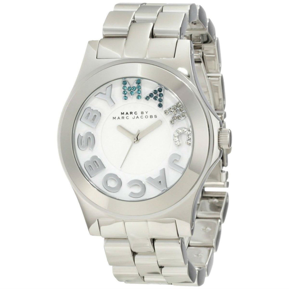 Marc Jacobs Women's MBM3136 Rivera Crystal Stainless Steel Watch