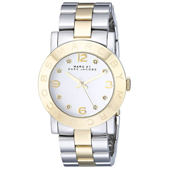 Marc Jacobs Women's MBM3139 Amy Crystal Two-Tone Stainless Steel Watch