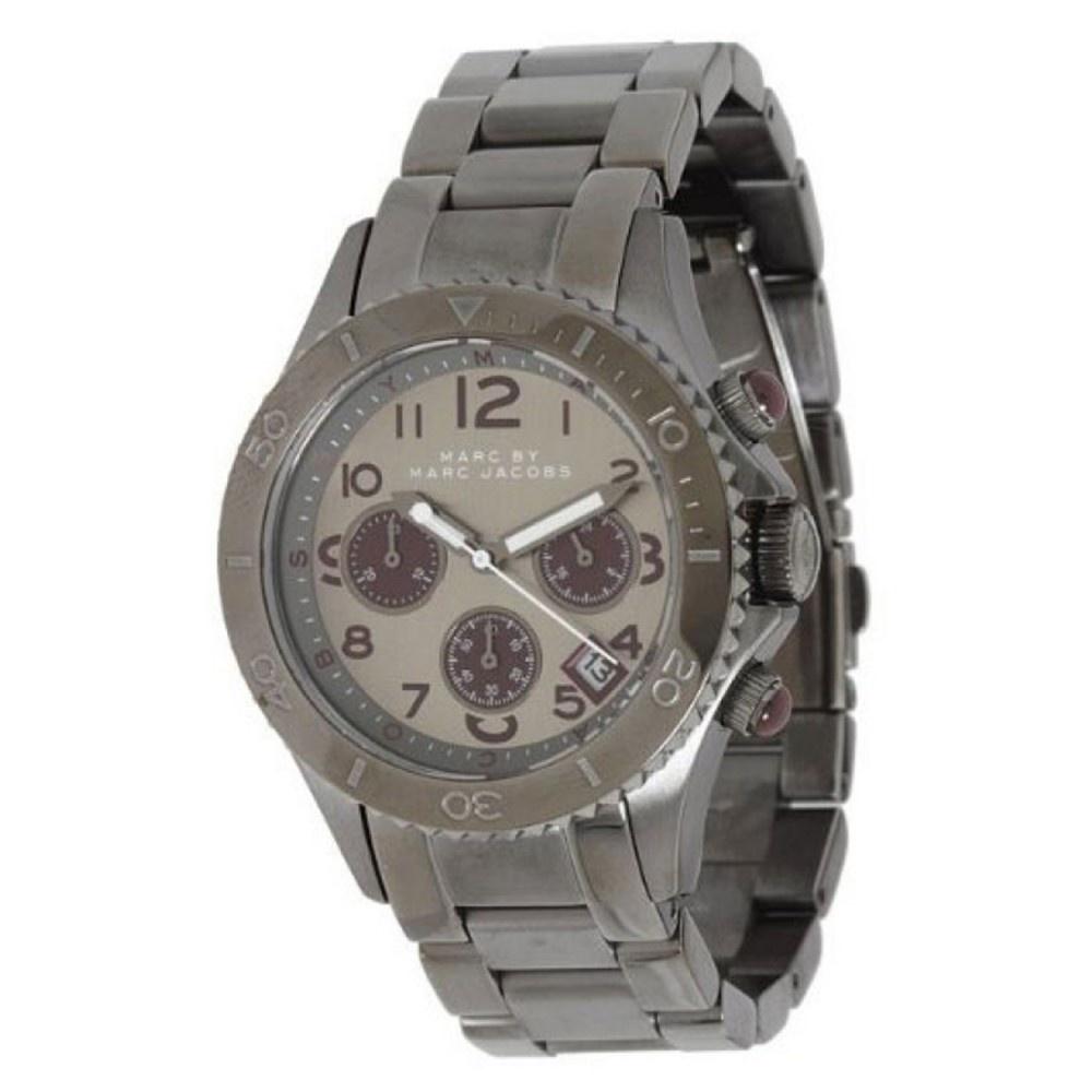 Marc Jacobs Women's MBM3160 Rock Chronograph Stainless Steel Watch