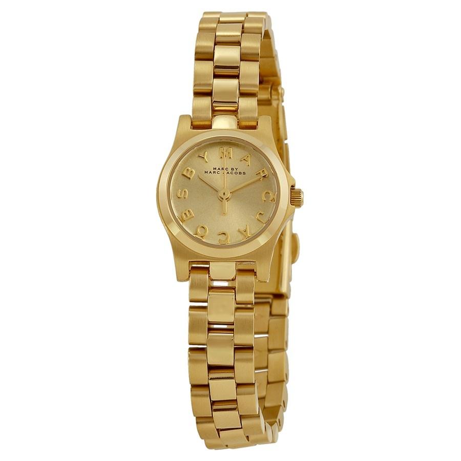 Marc Jacobs Women's MBM3199 Henry Gold-Tone Stainless Steel Watch