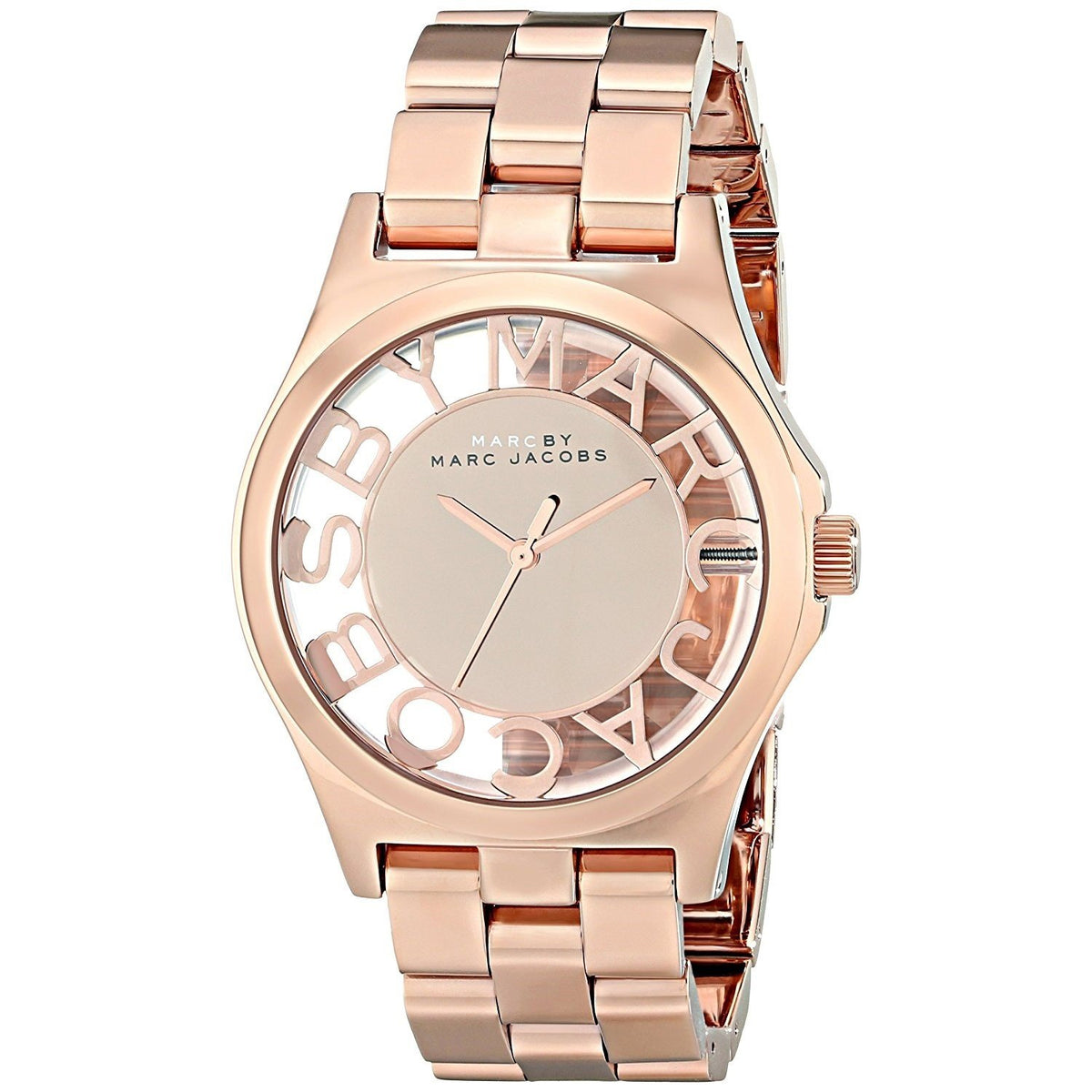 Marc Jacobs Women's MBM3207 Henry Gold-Tone Stainless Steel Watch