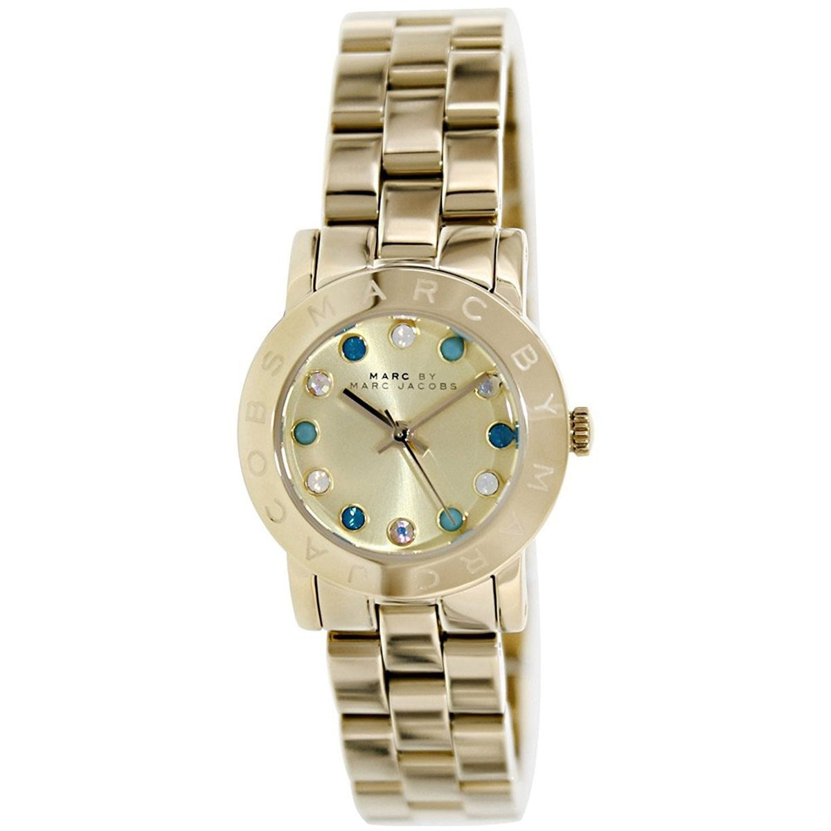Marc Jacobs Women's MBM3218 Dexter Crystal Gold-Tone Stainless Steel Watch