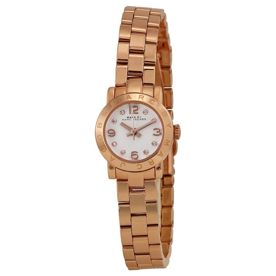 Marc Jacobs Women's MBM3227 Dinky Rose-Tone Stainless Steel Watch