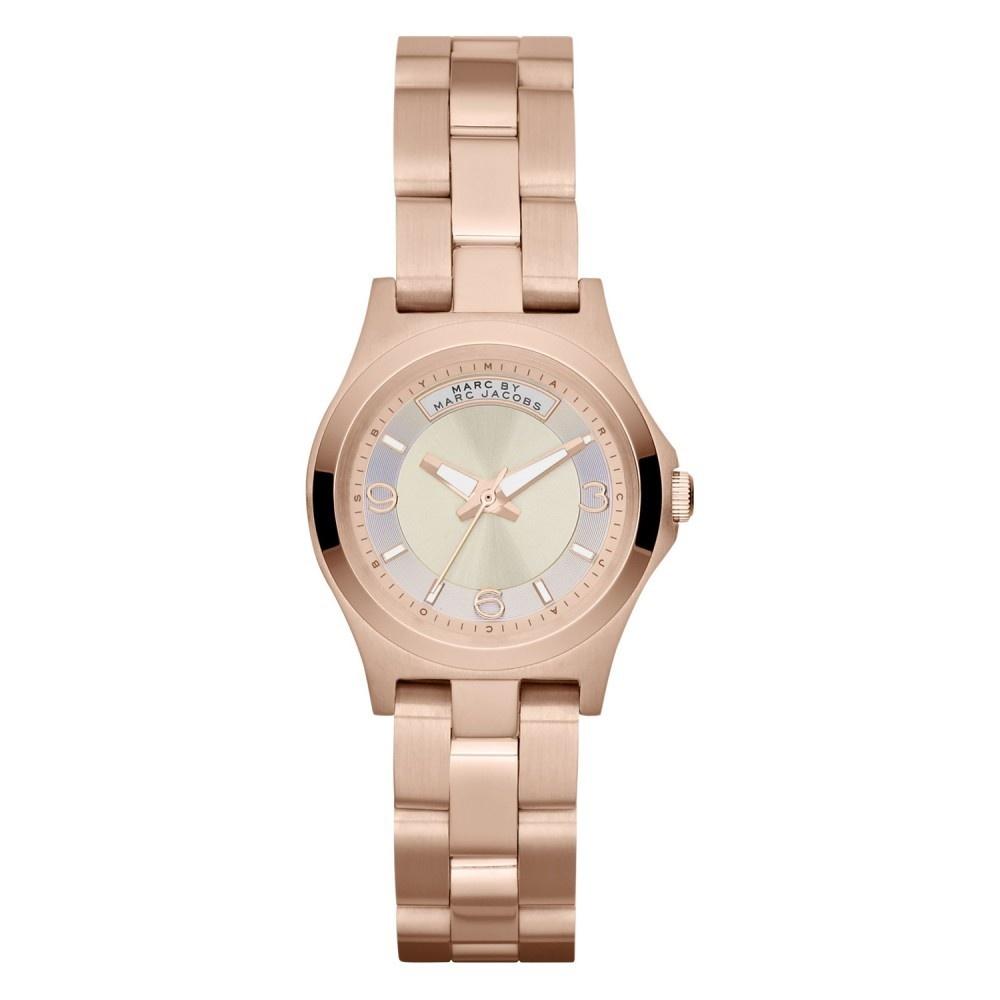 Marc Jacobs Women's MBM3235 Dave Rose-Tone Stainless Steel Watch