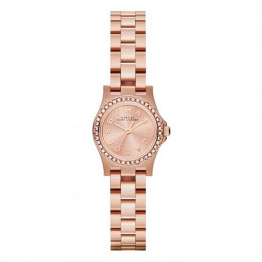 Marc Jacobs Women's MBM3278 Amy Crystal Rose-Tone Stainless Steel Watch