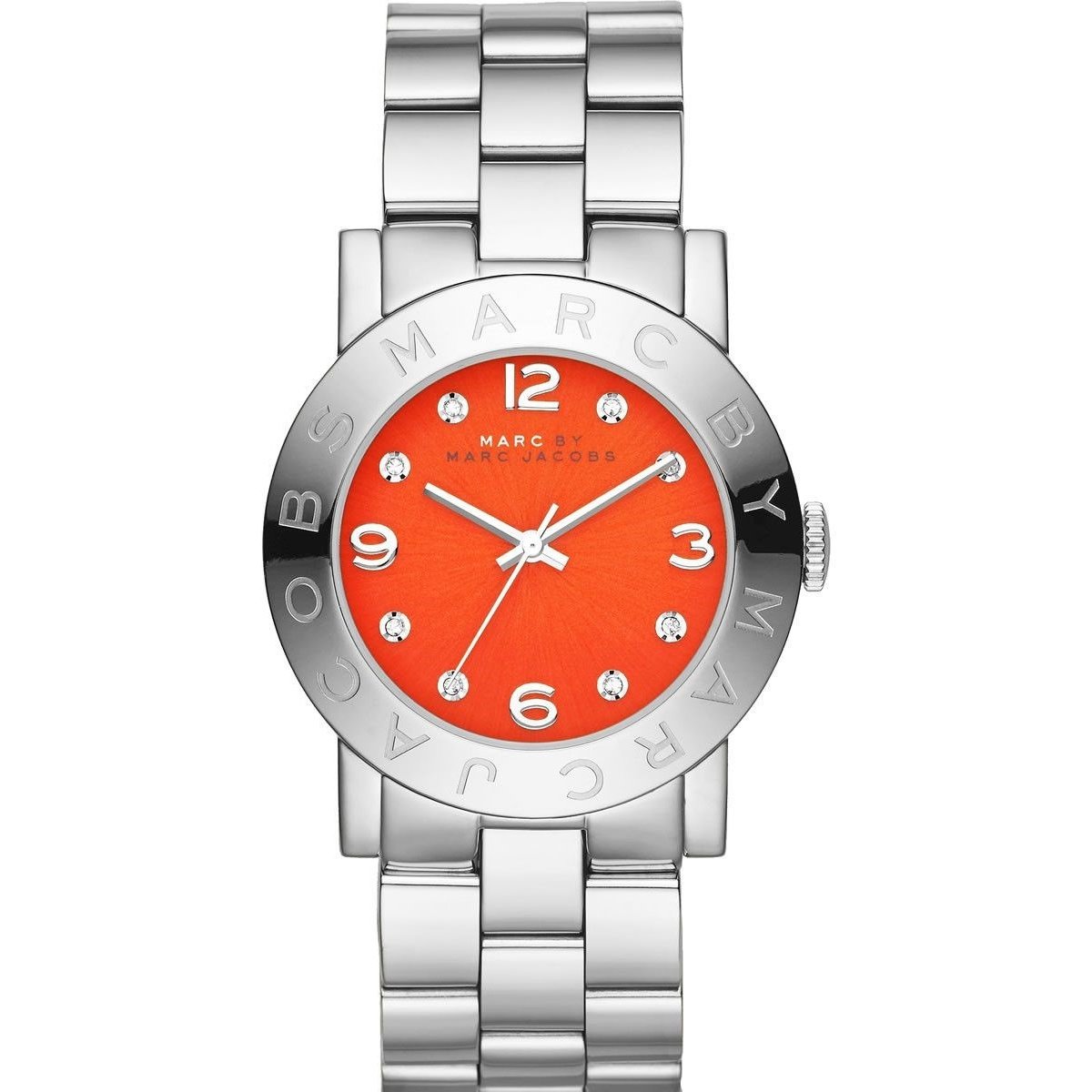 Marc Jacobs Women's MBM3302 Amy Crystal Stainless Steel Watch