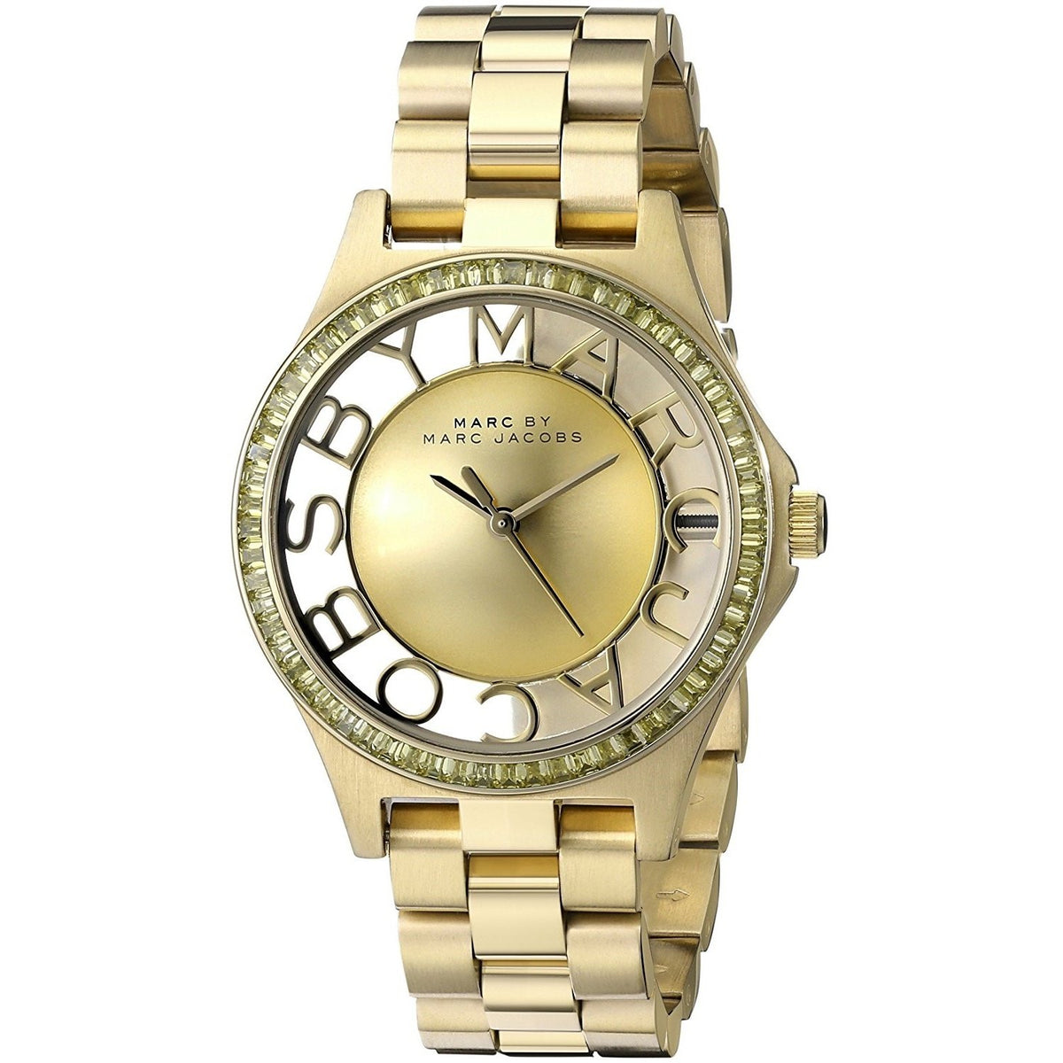 Marc Jacobs Women's MBM3338 Henry Gold-Tone Stainless Steel Watch