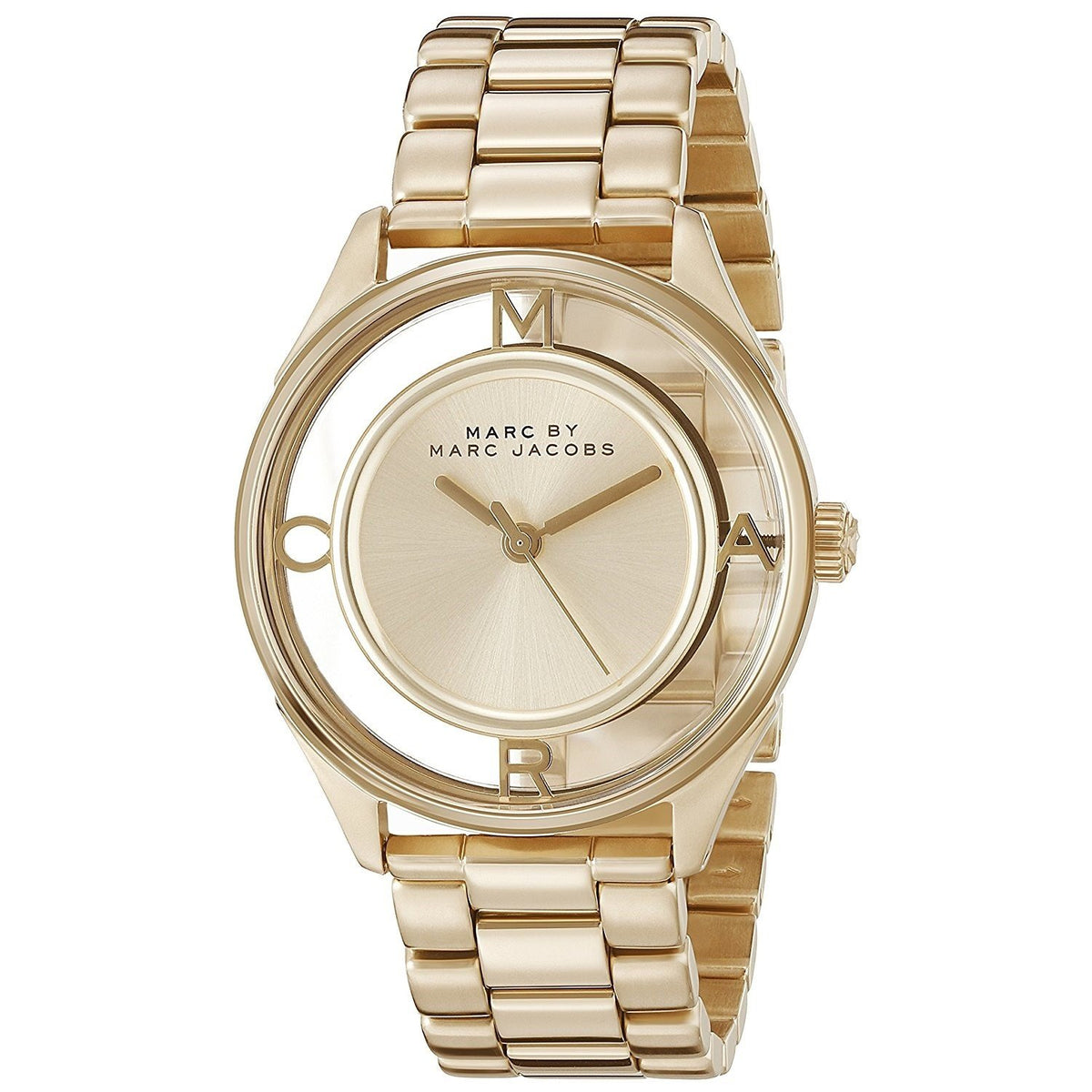 Marc Jacobs Women's MBM3413 Thether Gold-Tone Stainless Steel Watch