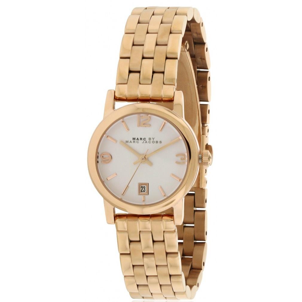 Marc Jacobs Women's MBM3438 Farrow Rose-Tone Stainless Steel Watch