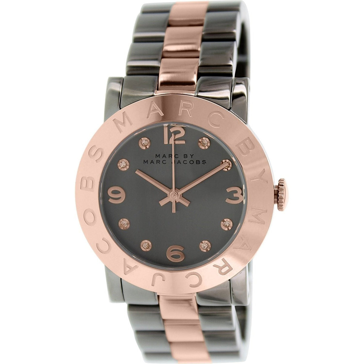 Marc Jacobs Women's MBM8597 Rock Crystal Two-Tone Stainless Steel Watch
