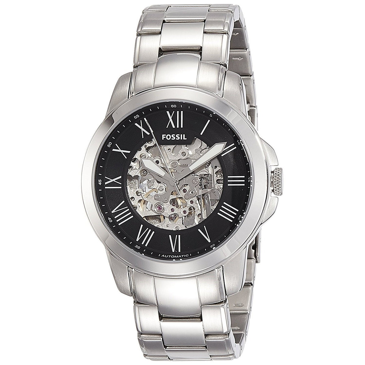 Fossil Men's ME3103 Grant Automatic Stainless Steel Watch