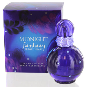 Midnight Fantasy Britney Spears Edt Spray 1.0 Oz (30 Ml) For Women  MIDF40018