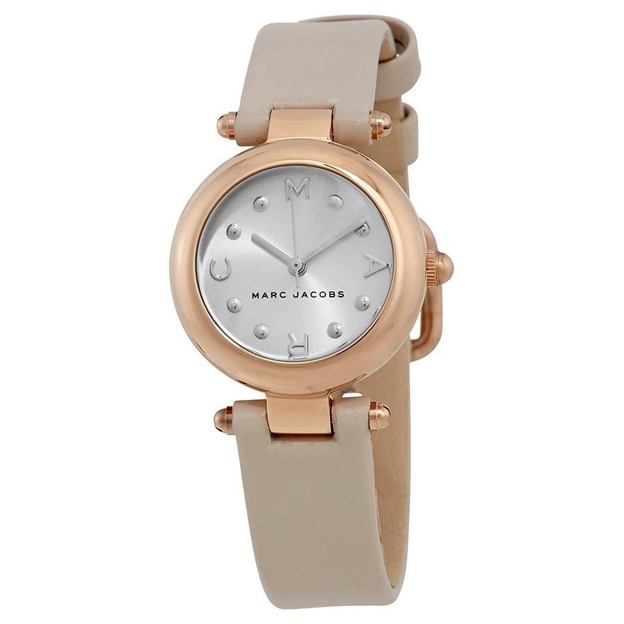 Marc Jacobs Women's MJ1466 Dotty Beige Leather Watch