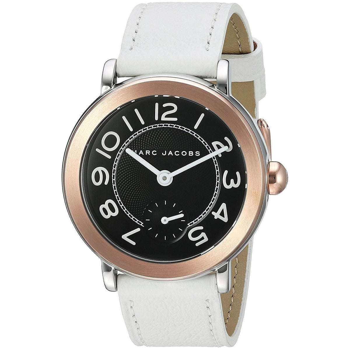 Marc Jacobs Women's MJ1515 Riley White Leather Watch