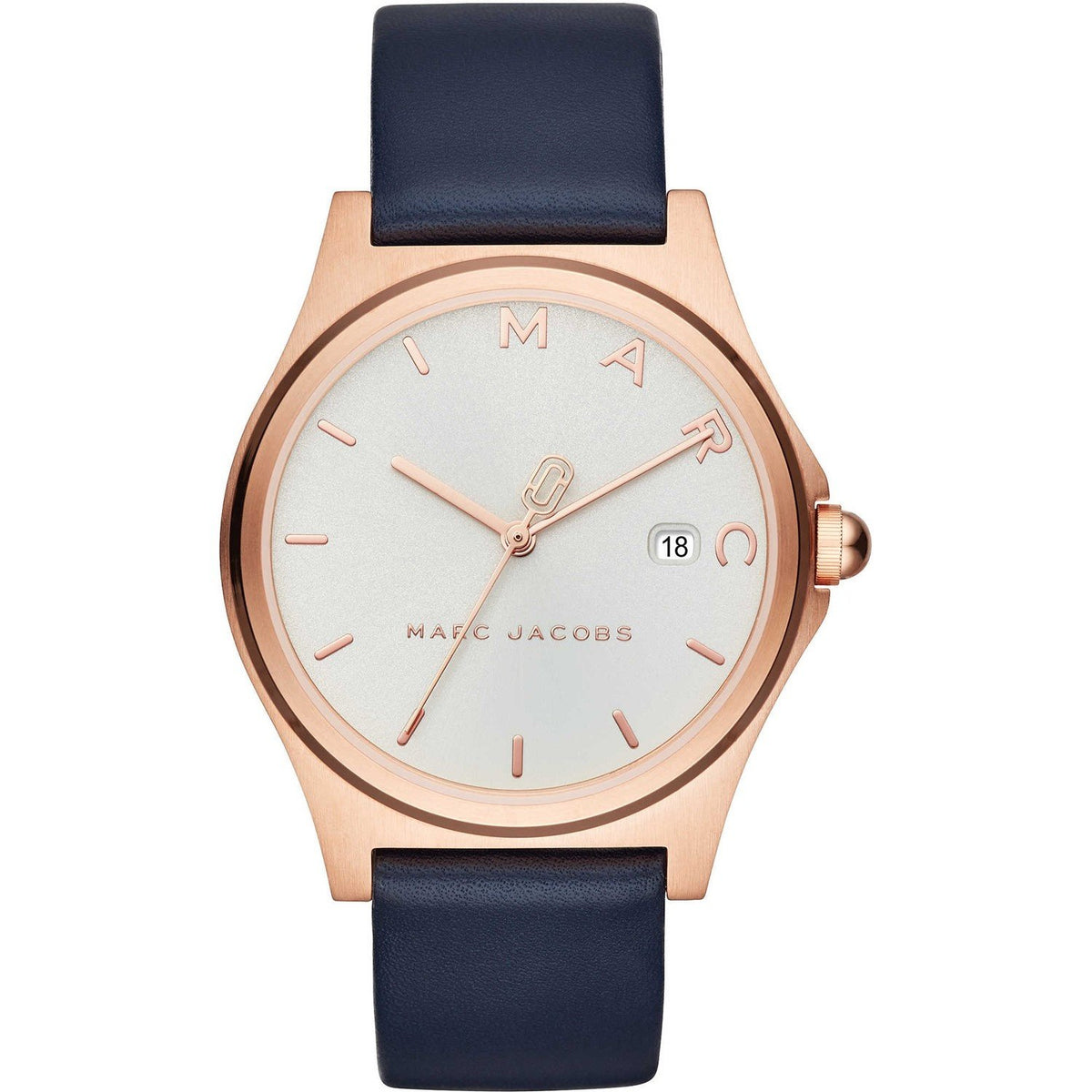 Marc Jacobs Women's MJ1609 Henry Blue Leather Watch