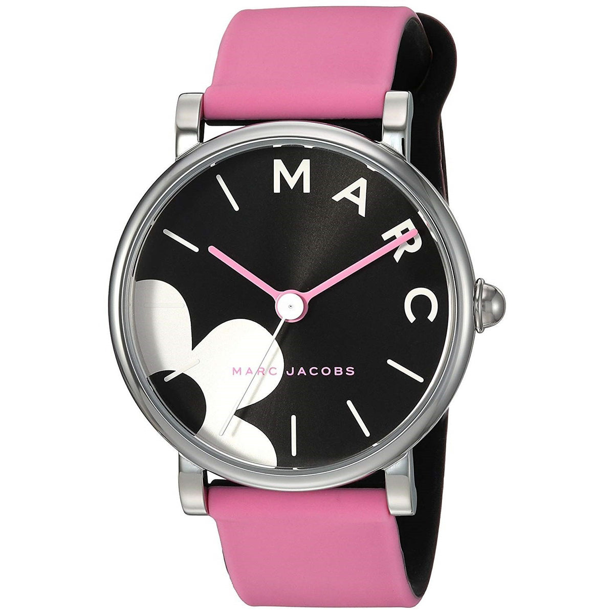 Marc Jacobs Women's MJ1622 Classic Pink Silicone Watch