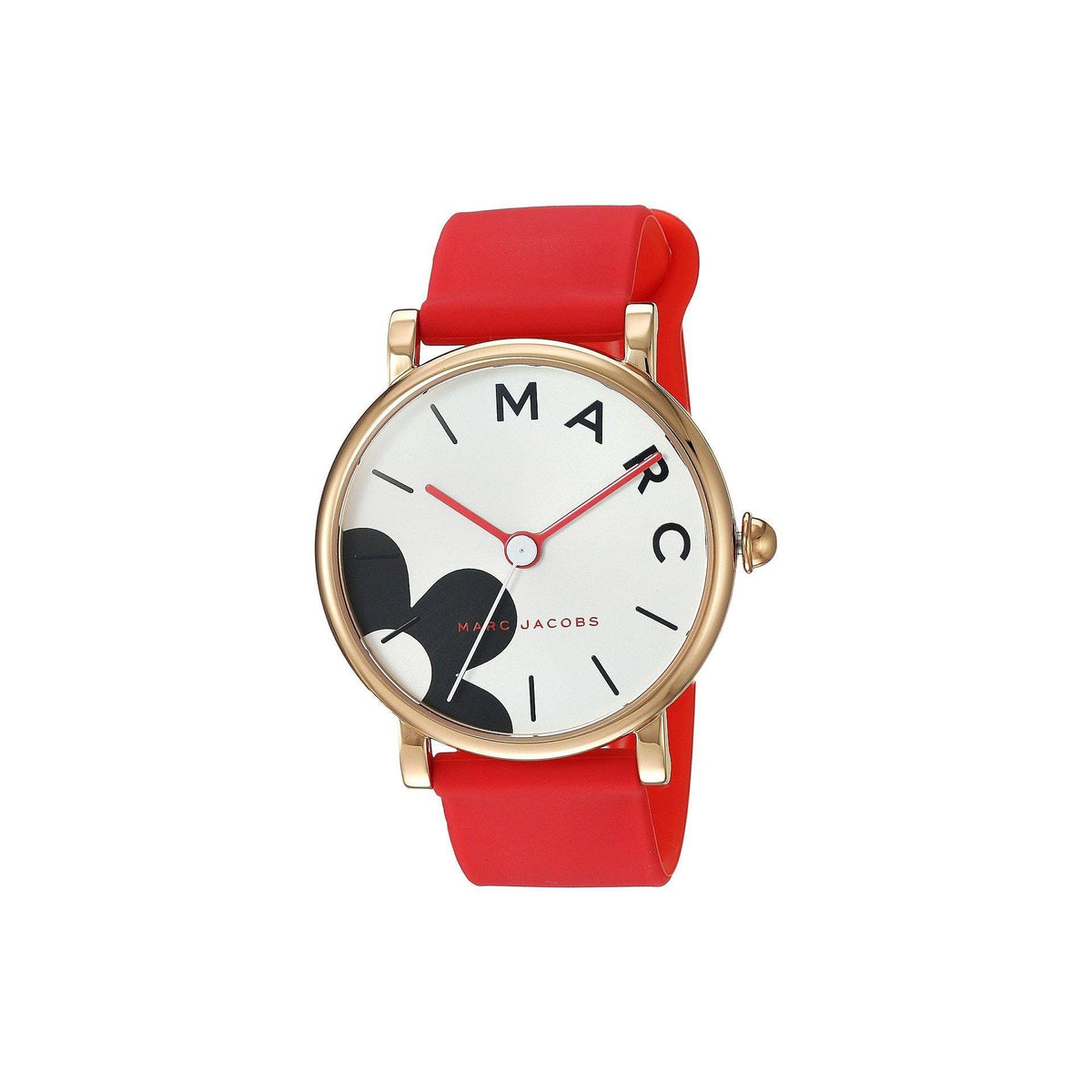 Marc Jacobs Women's MJ1623 Classic Red Silicone Watch