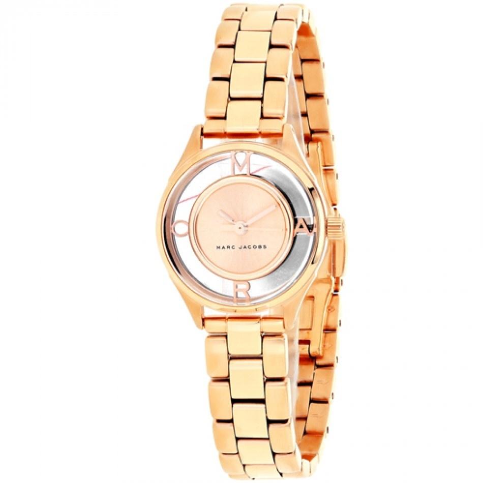 Marc Jacobs Women's MJ3417 Tether Rose-Tone Stainless Steel Watch