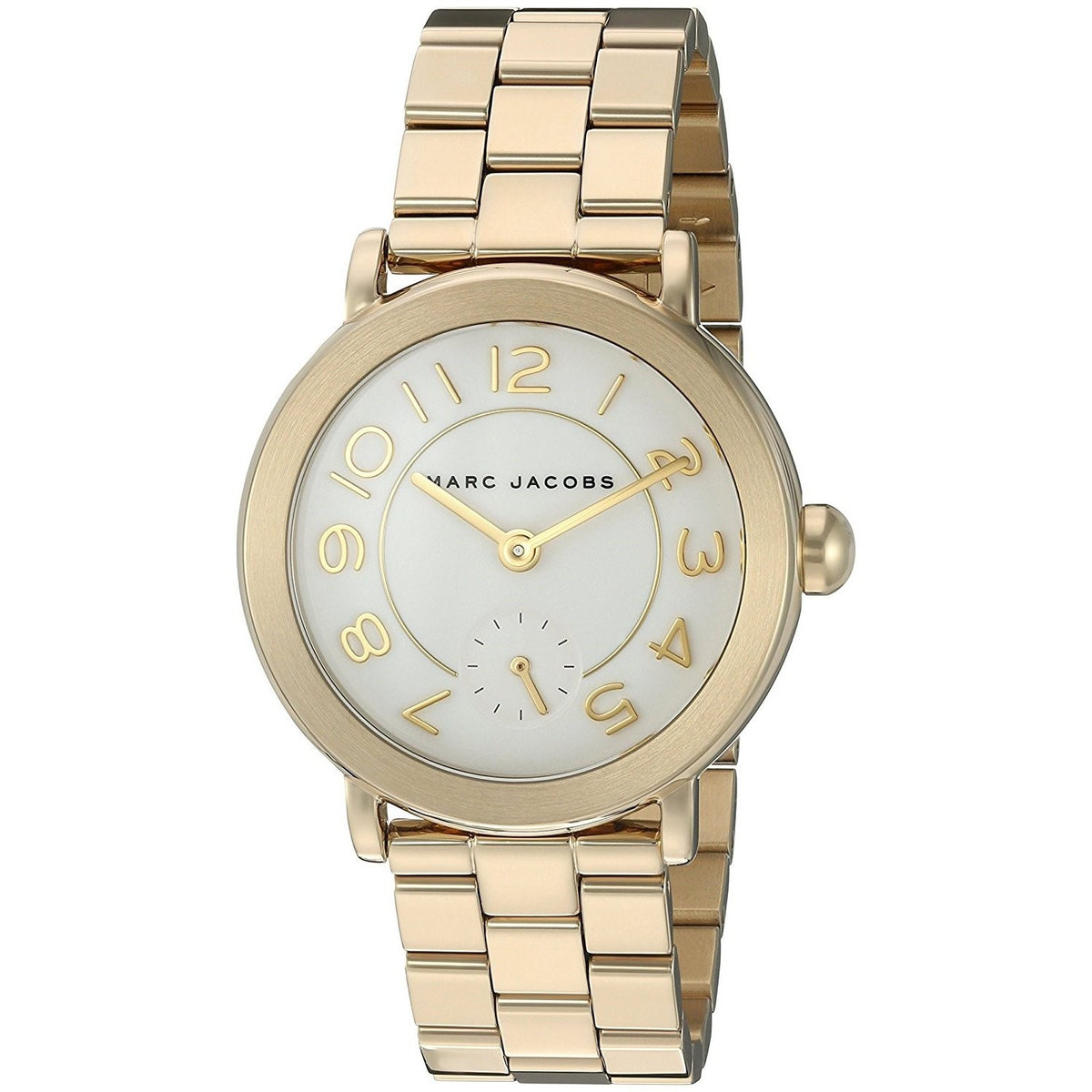Marc Jacobs Women's MJ3470 Riley Gold-Tone Stainless Steel Watch