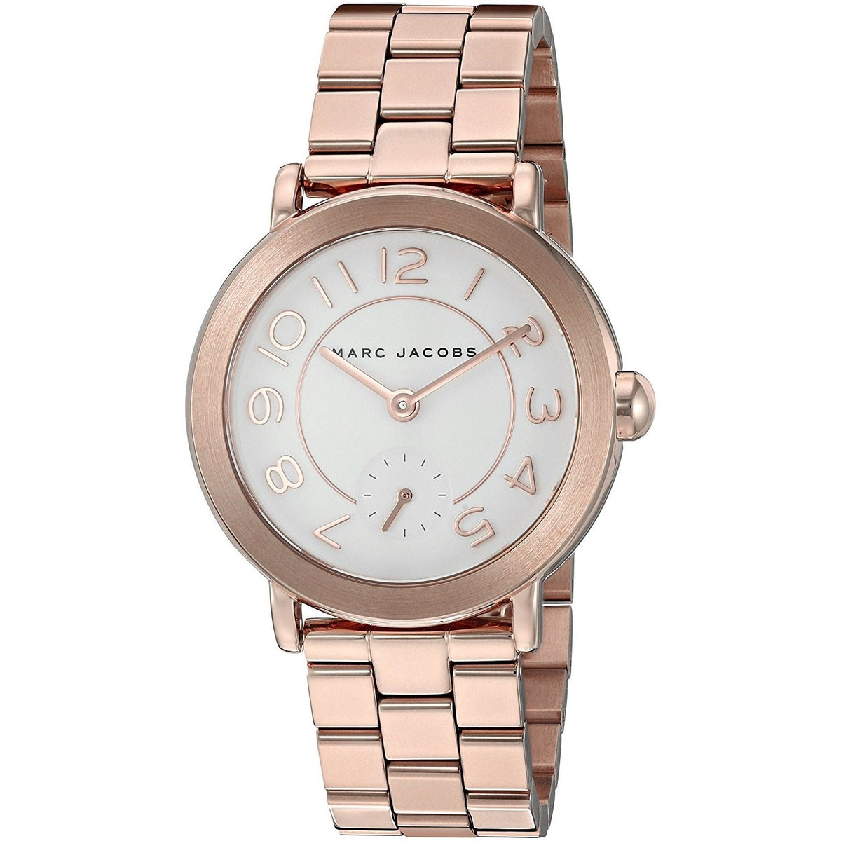 Marc Jacobs Women's MJ3471 Riley Rose-Tone Stainless Steel Watch
