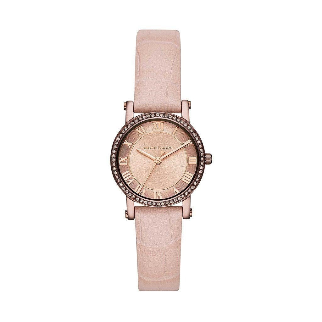 Michael Kors Women's MK2723 Norie Pink Leather Watch
