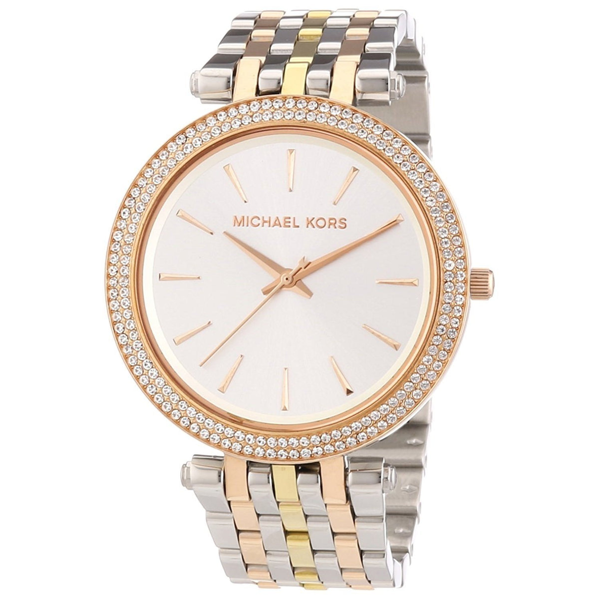 Michael Kors Women's MK3203 Darci Crystal Two-Tone Stainless Steel Watch