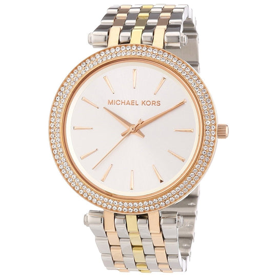 Michael Kors Women's MK3203 Darci Crystal Two-Tone Stainless Steel Watch