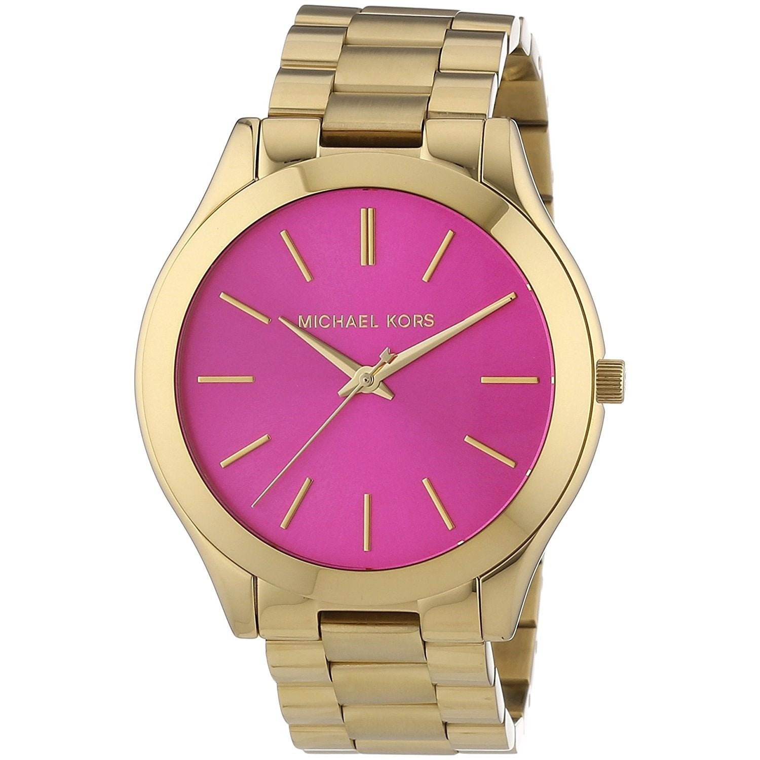 Michael Kors Women's MK3264 Runway Gold-Tone Stainless Steel Watch - Bezali