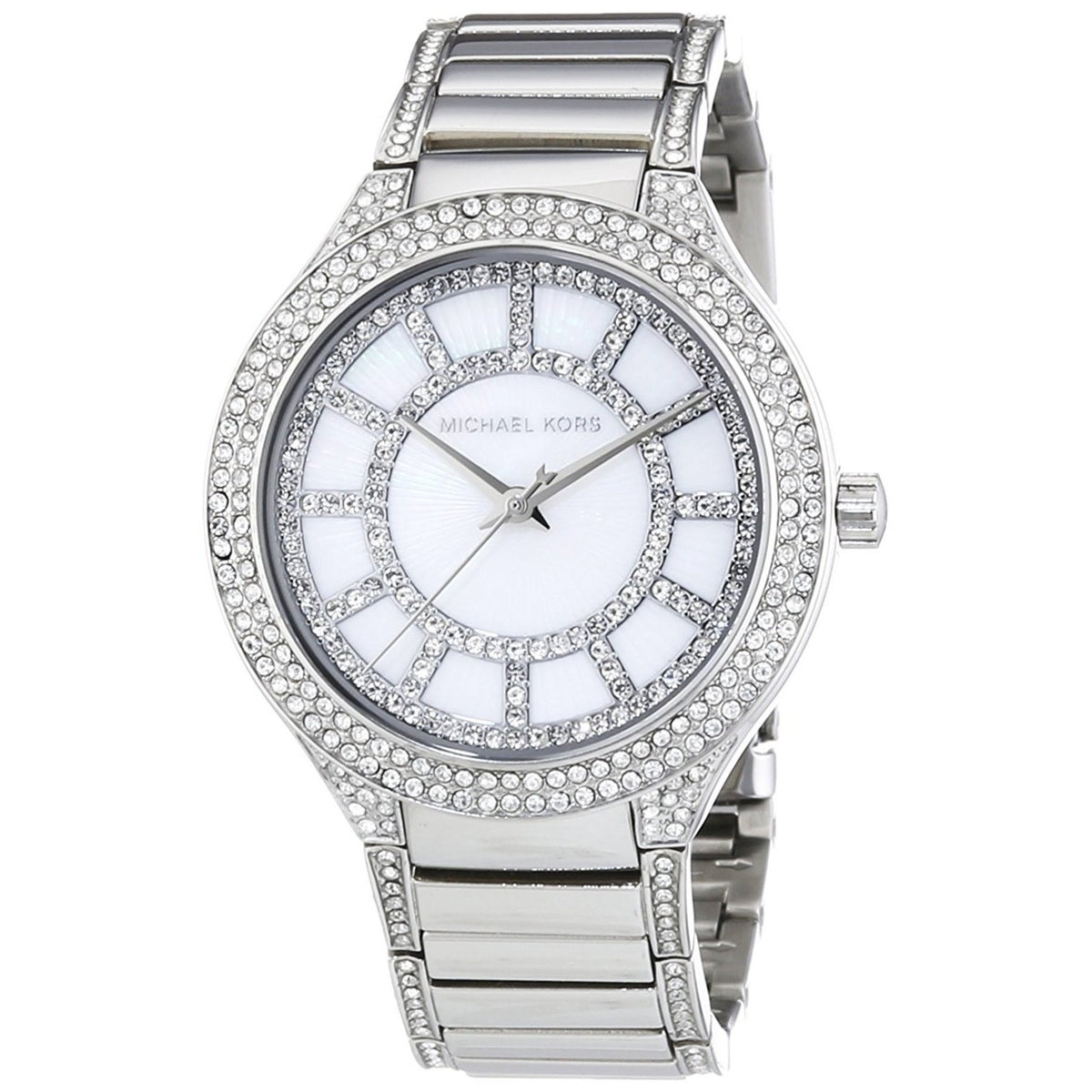 Michael Kors Women&#39;s MK3311 Kerry Crystal Stainless Steel Watch