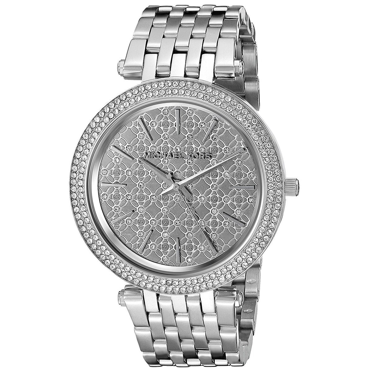 Michael Kors Women&#39;s MK3404 Darci Crystal Stainless Steel Watch